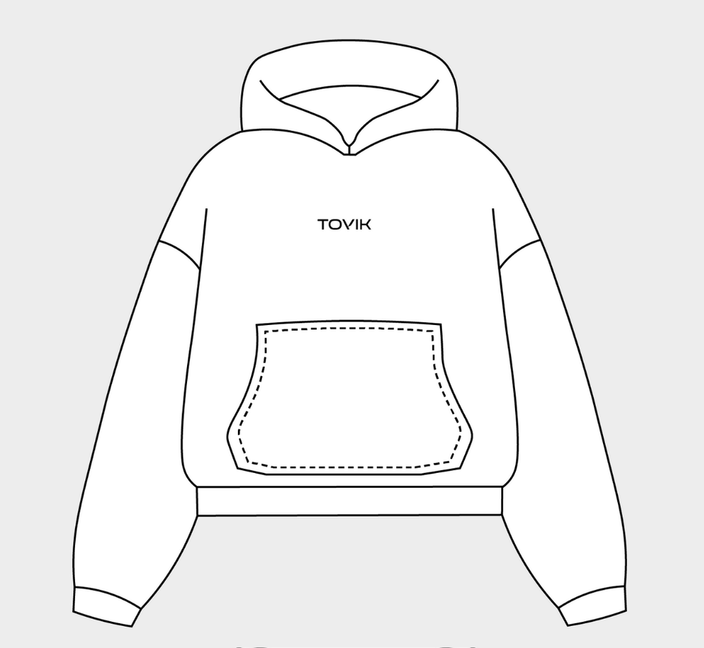 White Tivok Hoodie