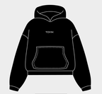 Black Tovik Unisex Hoodie