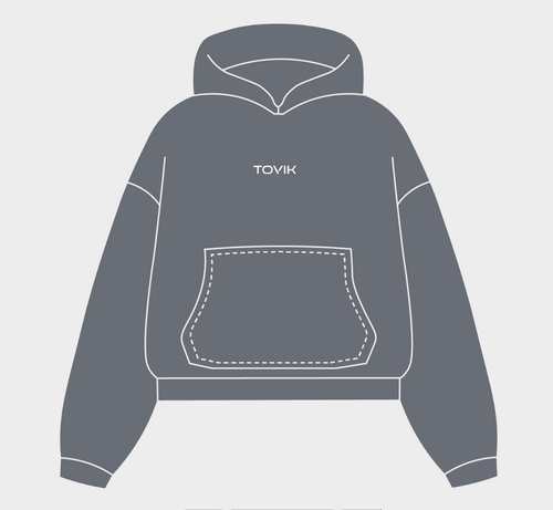 Grey Tivok Hoodie