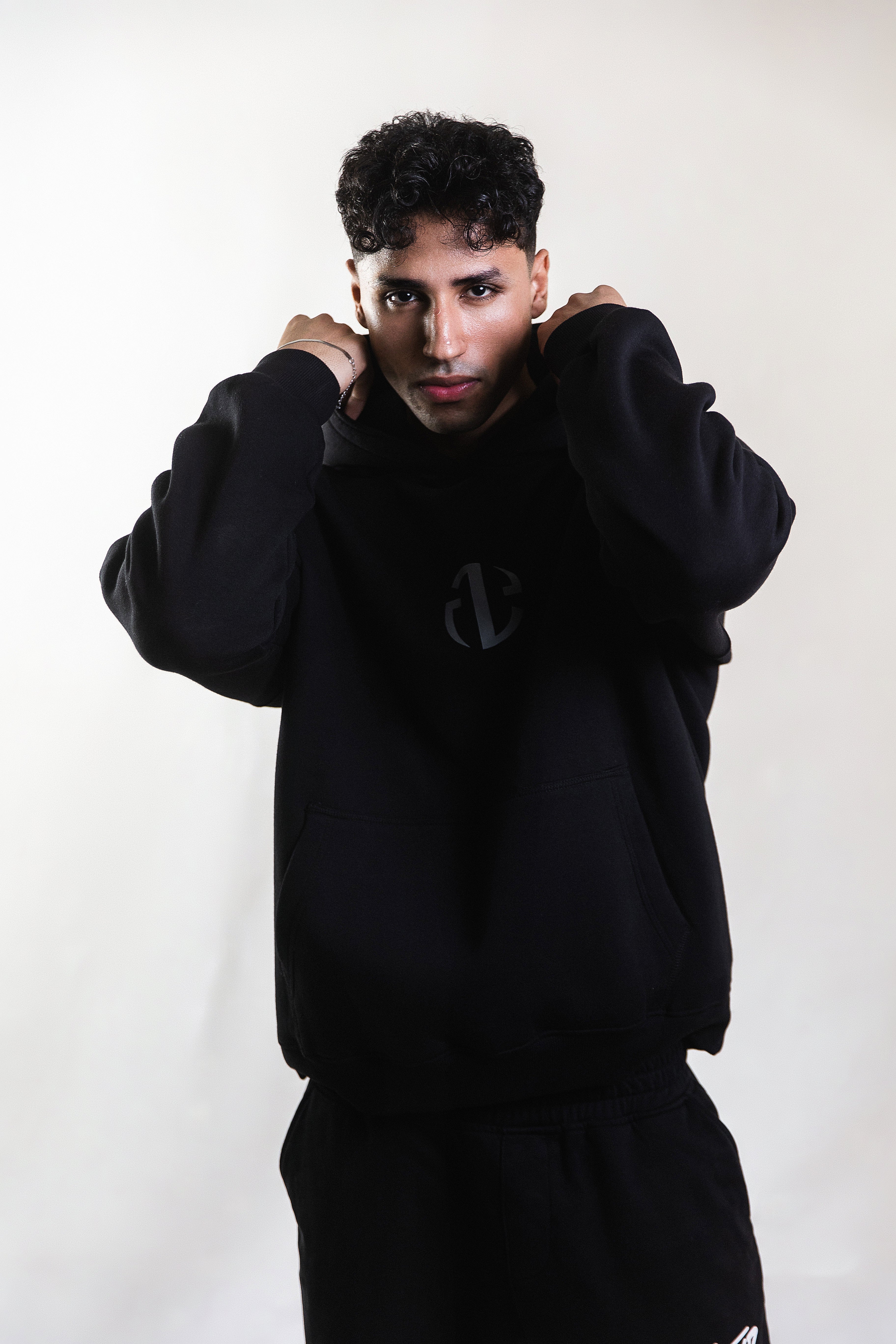 Black Tovik Unisex Hoodie