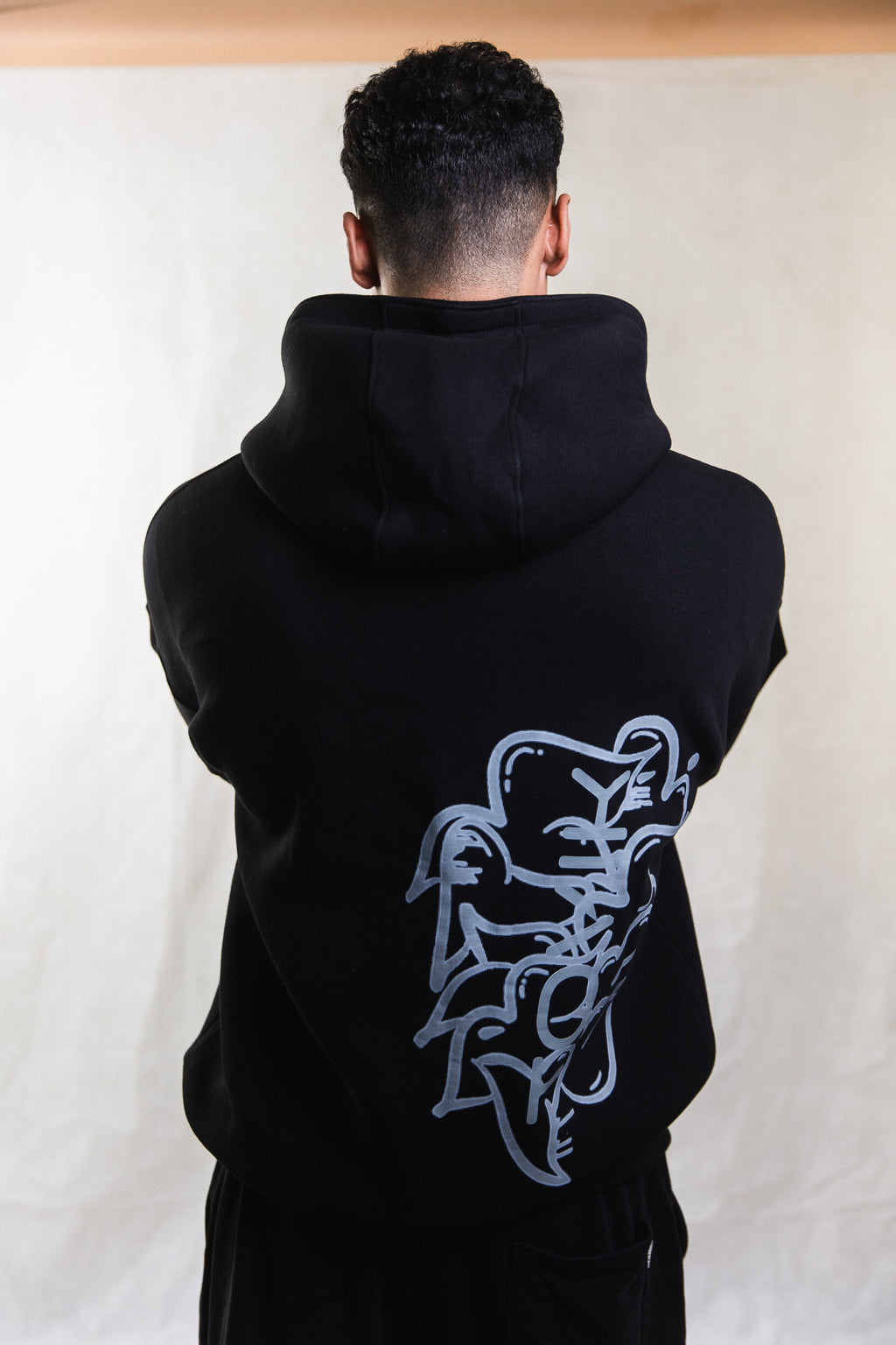 Black Tovik Unisex Hoodie